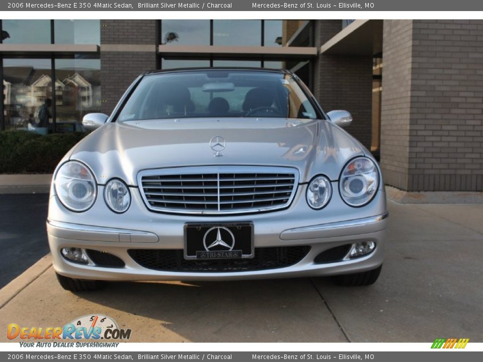 2006 Mercedes-Benz E 350 4Matic Sedan Brilliant Silver Metallic / Charcoal Photo #19