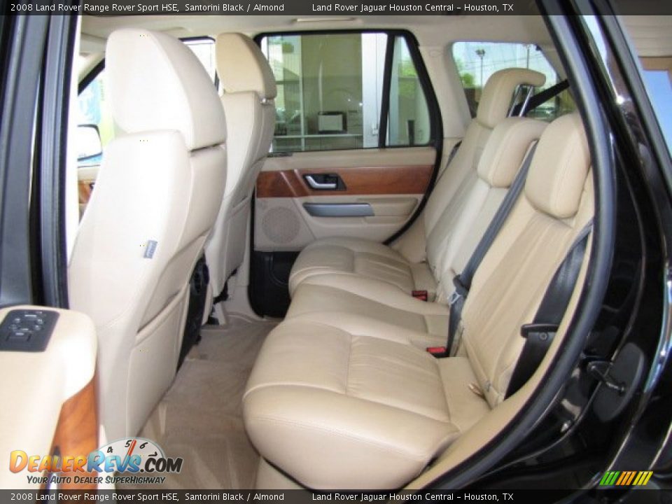2008 Land Rover Range Rover Sport HSE Santorini Black / Almond Photo #4