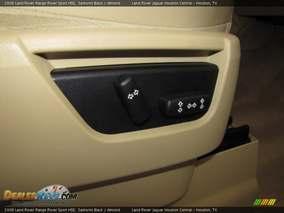 2008 Land Rover Range Rover Sport HSE Santorini Black / Almond Photo #13