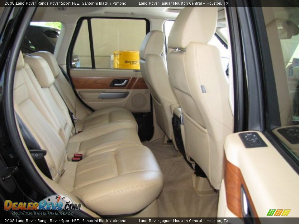 2008 Land Rover Range Rover Sport HSE Santorini Black / Almond Photo #14