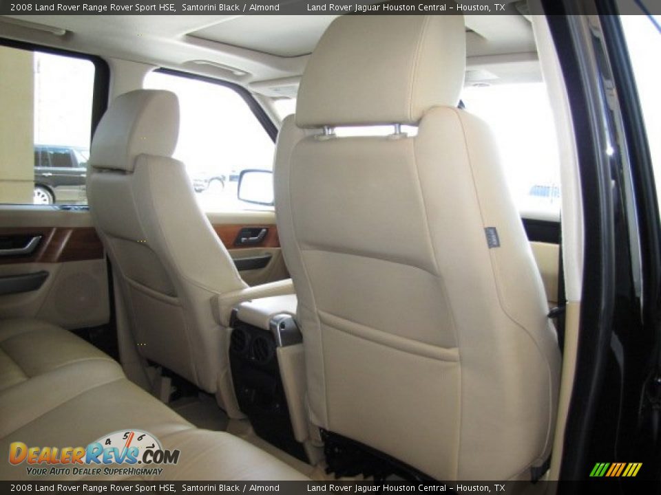 2008 Land Rover Range Rover Sport HSE Santorini Black / Almond Photo #15