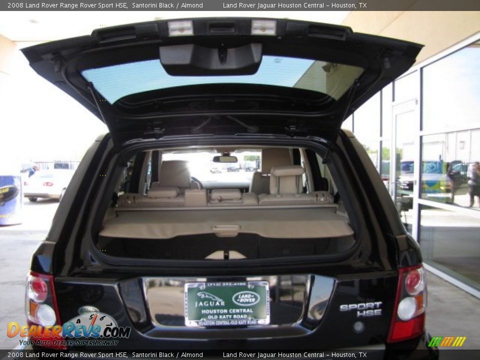 2008 Land Rover Range Rover Sport HSE Santorini Black / Almond Photo #16
