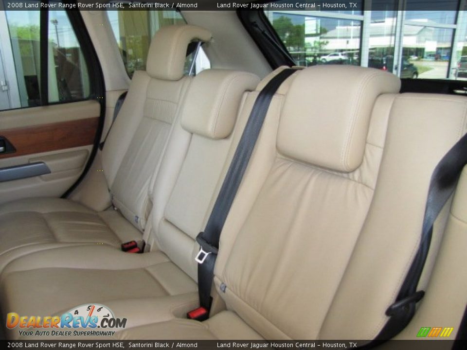 2008 Land Rover Range Rover Sport HSE Santorini Black / Almond Photo #18