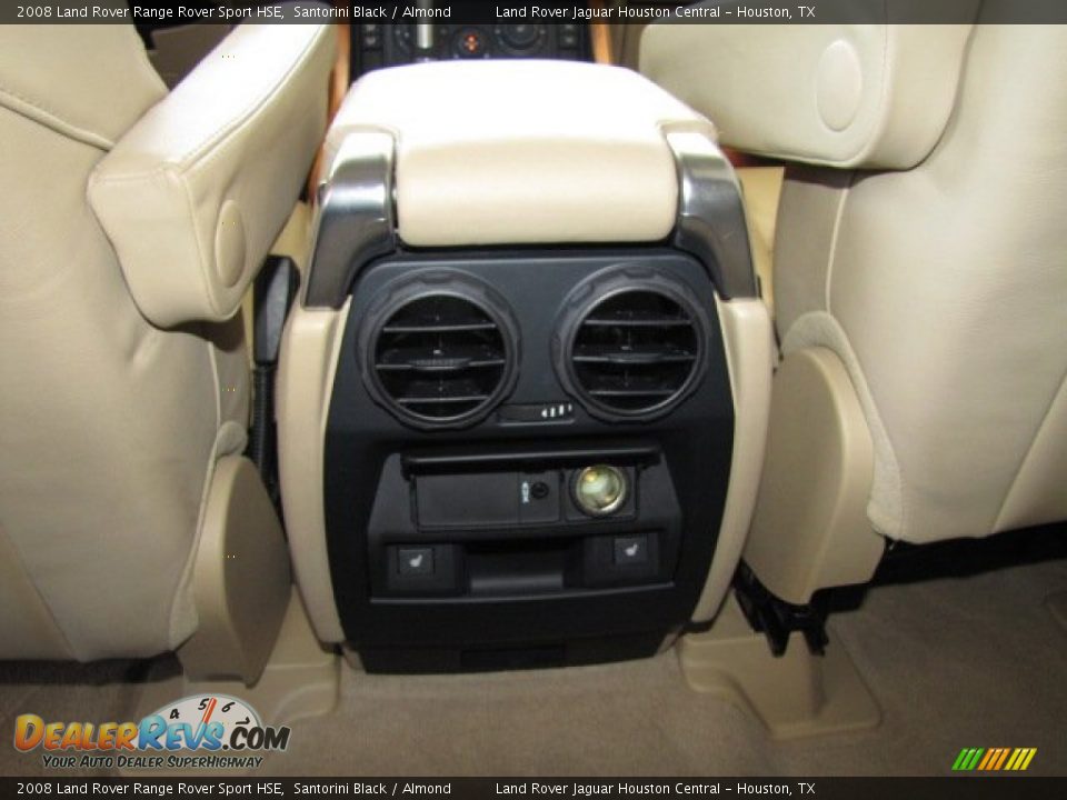 2008 Land Rover Range Rover Sport HSE Santorini Black / Almond Photo #20