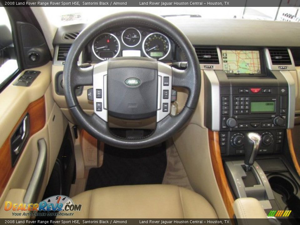 2008 Land Rover Range Rover Sport HSE Santorini Black / Almond Photo #21