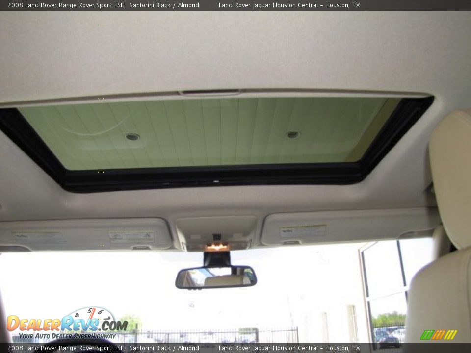 2008 Land Rover Range Rover Sport HSE Santorini Black / Almond Photo #23