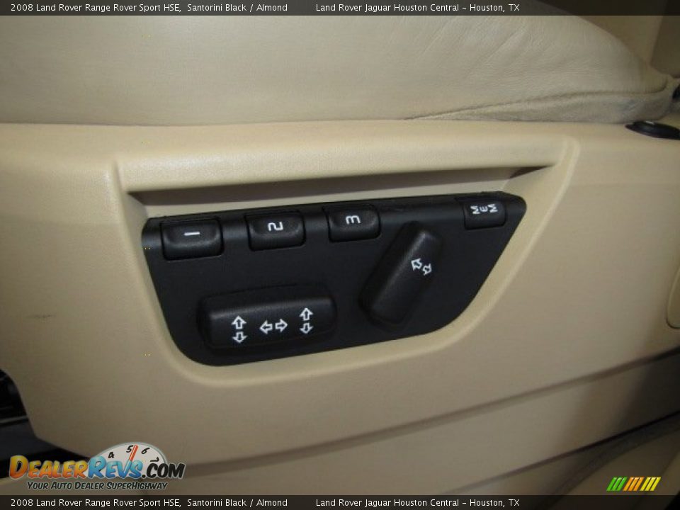 2008 Land Rover Range Rover Sport HSE Santorini Black / Almond Photo #24