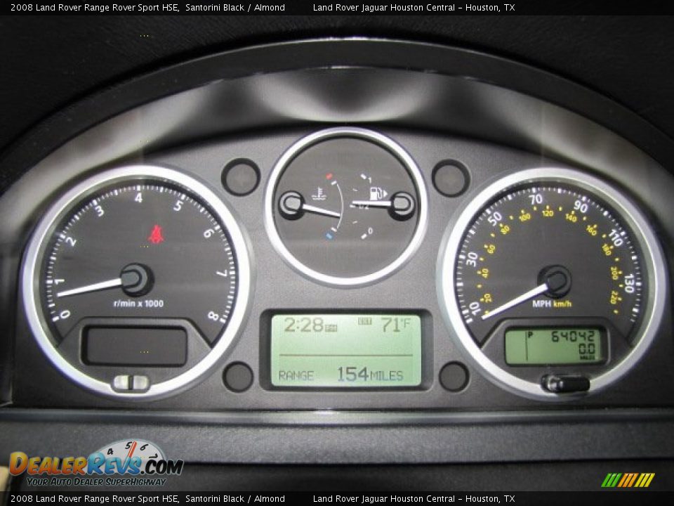 2008 Land Rover Range Rover Sport HSE Santorini Black / Almond Photo #27