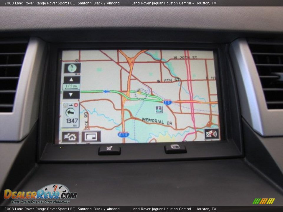 2008 Land Rover Range Rover Sport HSE Santorini Black / Almond Photo #30