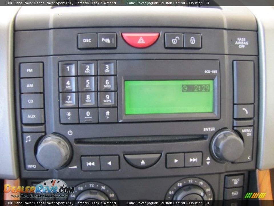 2008 Land Rover Range Rover Sport HSE Santorini Black / Almond Photo #31