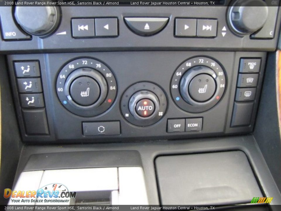 2008 Land Rover Range Rover Sport HSE Santorini Black / Almond Photo #32