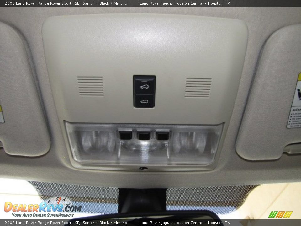 2008 Land Rover Range Rover Sport HSE Santorini Black / Almond Photo #33