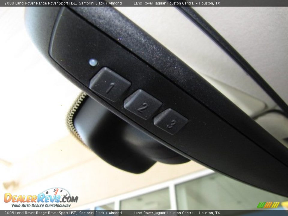 2008 Land Rover Range Rover Sport HSE Santorini Black / Almond Photo #34