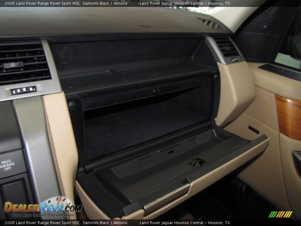 2008 Land Rover Range Rover Sport HSE Santorini Black / Almond Photo #35