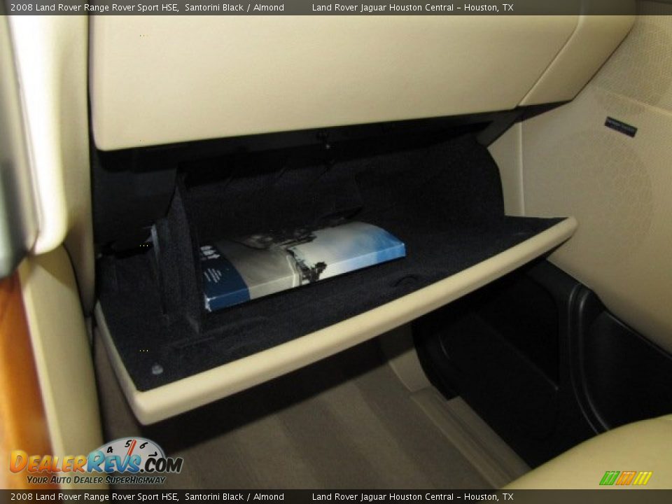 2008 Land Rover Range Rover Sport HSE Santorini Black / Almond Photo #36