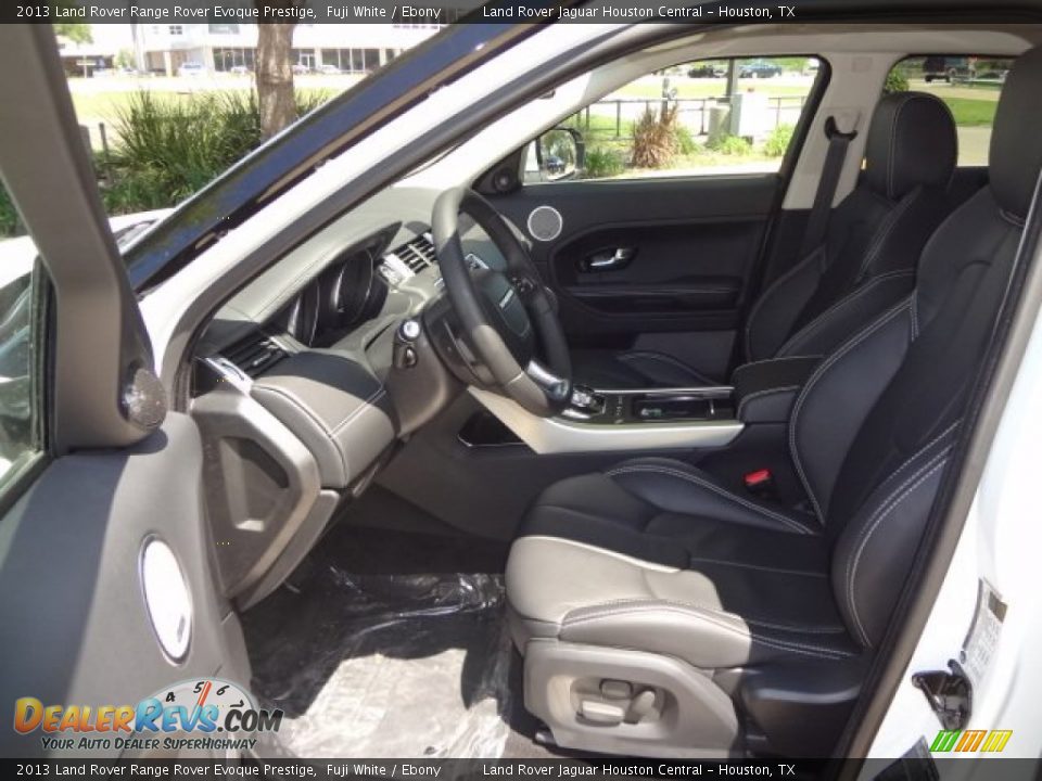 2013 Land Rover Range Rover Evoque Prestige Fuji White / Ebony Photo #2