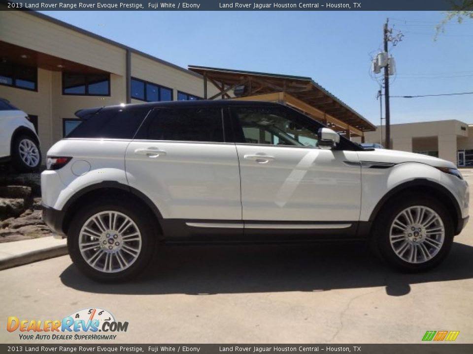 2013 Land Rover Range Rover Evoque Prestige Fuji White / Ebony Photo #11