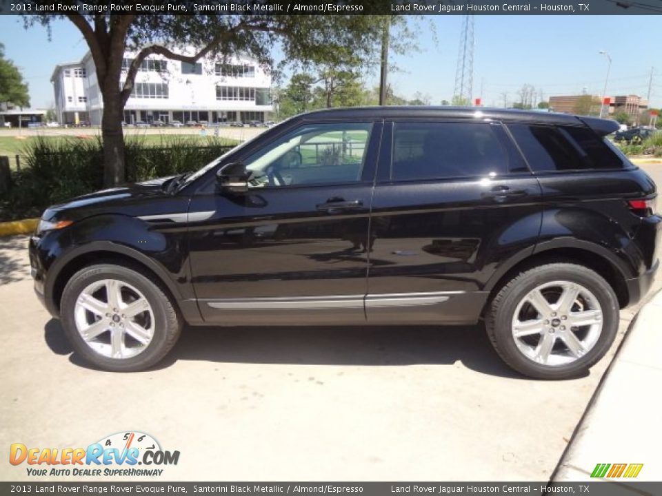 Santorini Black Metallic 2013 Land Rover Range Rover Evoque Pure Photo #7