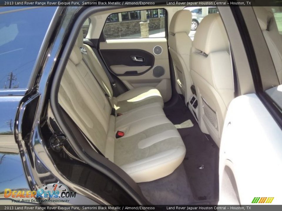 Rear Seat of 2013 Land Rover Range Rover Evoque Pure Photo #13