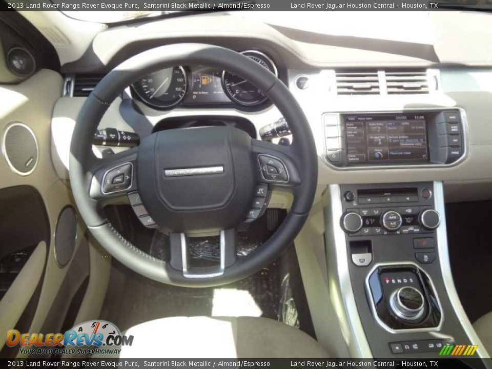 Dashboard of 2013 Land Rover Range Rover Evoque Pure Photo #15
