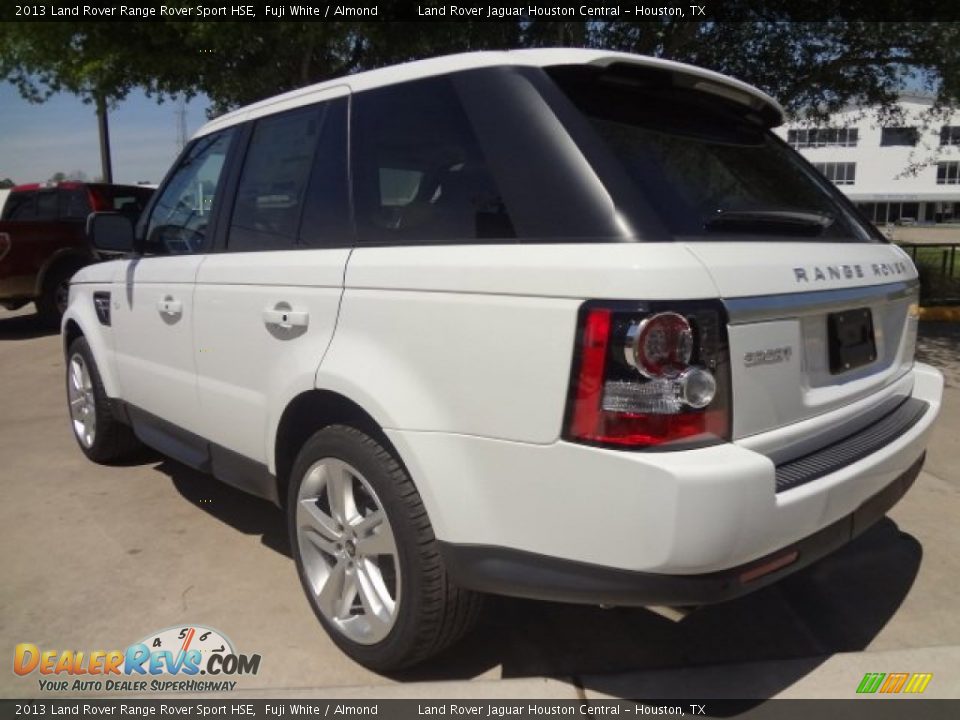 2013 Land Rover Range Rover Sport HSE Fuji White / Almond Photo #8