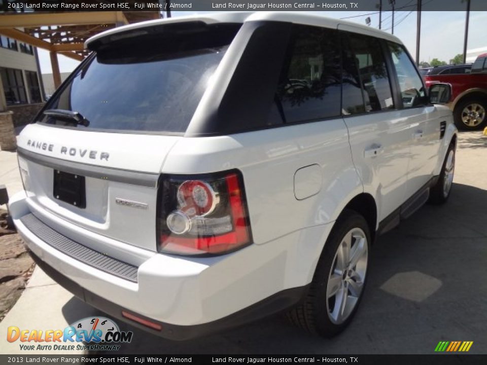 2013 Land Rover Range Rover Sport HSE Fuji White / Almond Photo #10