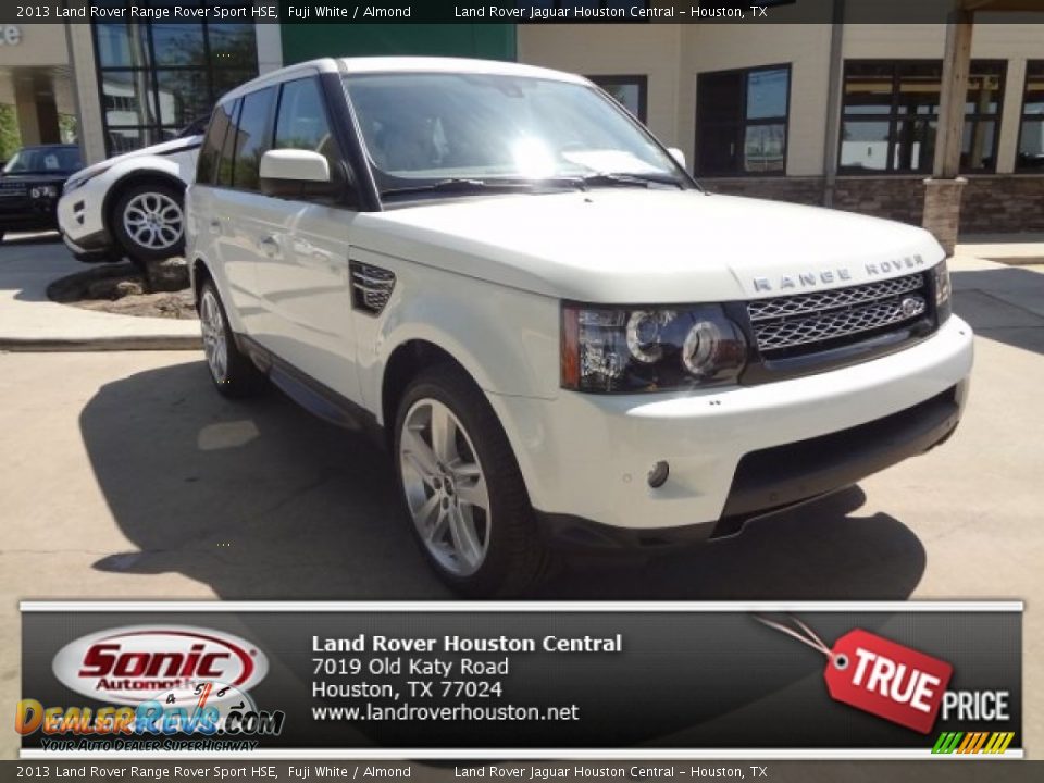 2013 Land Rover Range Rover Sport HSE Fuji White / Almond Photo #1