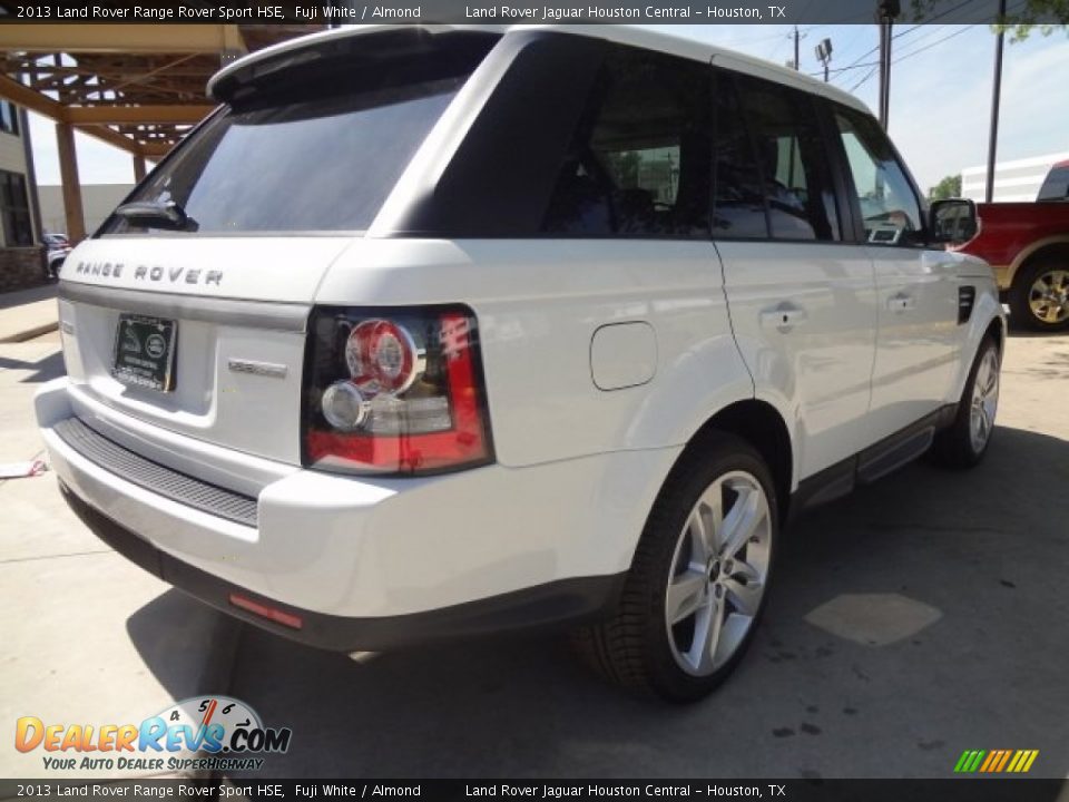 2013 Land Rover Range Rover Sport HSE Fuji White / Almond Photo #10