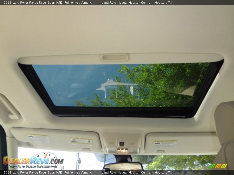 2013 Land Rover Range Rover Sport HSE Fuji White / Almond Photo #16