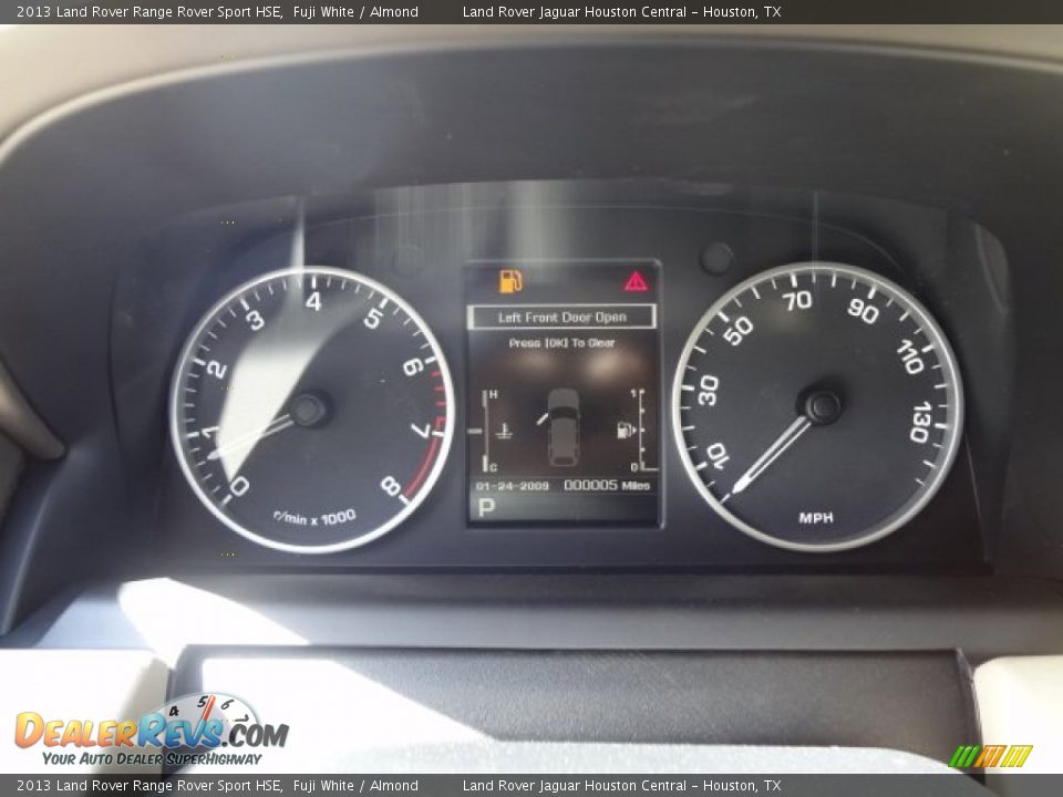 2013 Land Rover Range Rover Sport HSE Fuji White / Almond Photo #17
