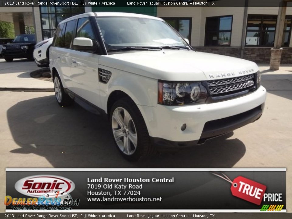 2013 Land Rover Range Rover Sport HSE Fuji White / Arabica Photo #1