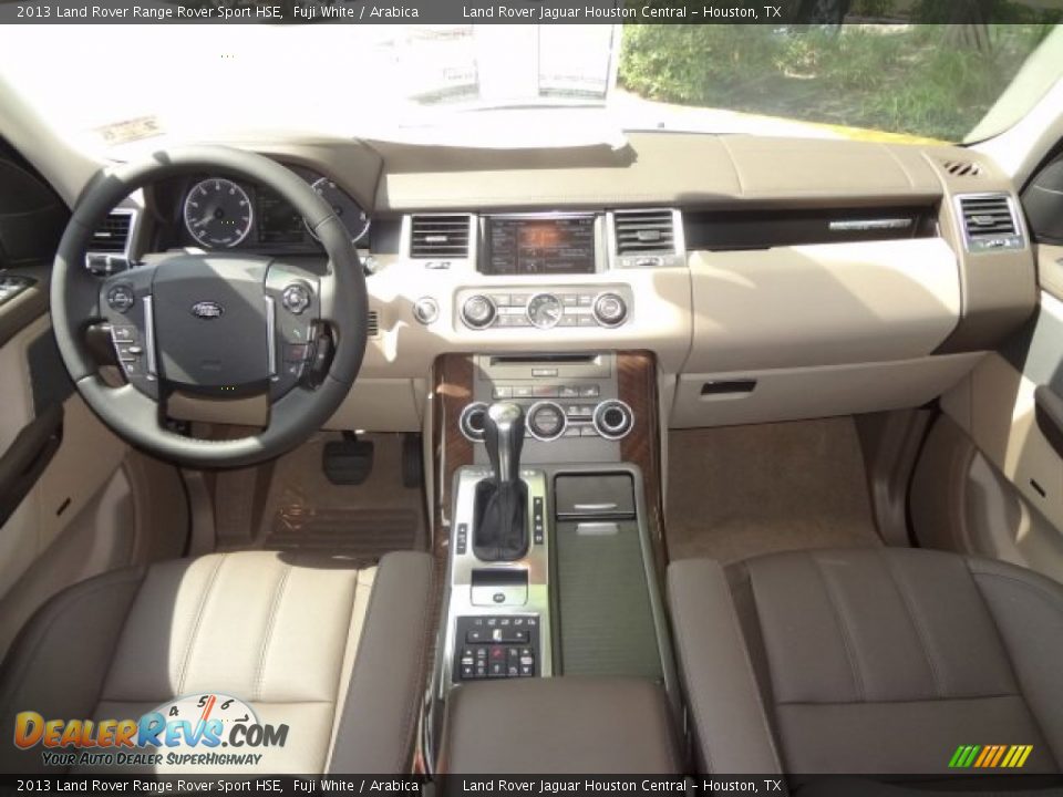 2013 Land Rover Range Rover Sport HSE Fuji White / Arabica Photo #3