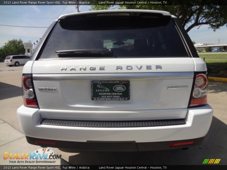 2013 Land Rover Range Rover Sport HSE Fuji White / Arabica Photo #9