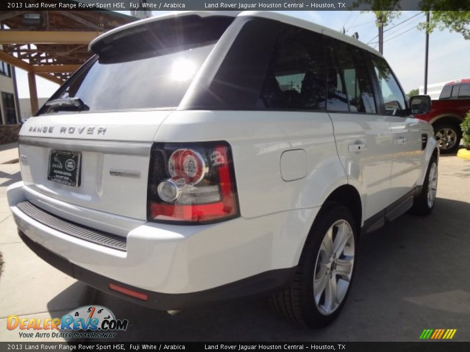 2013 Land Rover Range Rover Sport HSE Fuji White / Arabica Photo #10