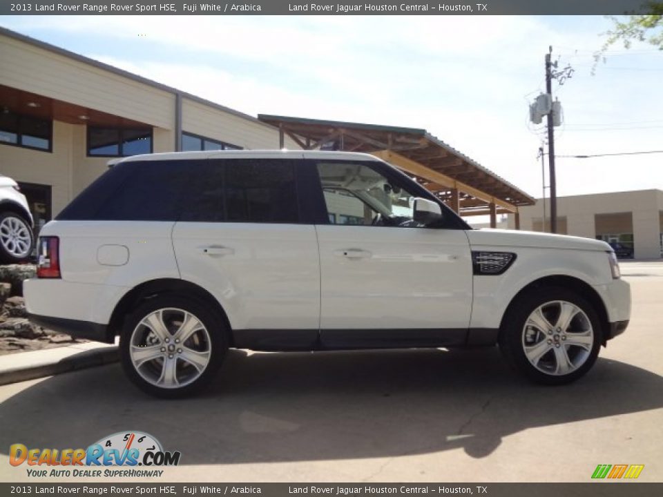 2013 Land Rover Range Rover Sport HSE Fuji White / Arabica Photo #11