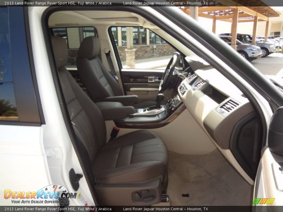 2013 Land Rover Range Rover Sport HSE Fuji White / Arabica Photo #12