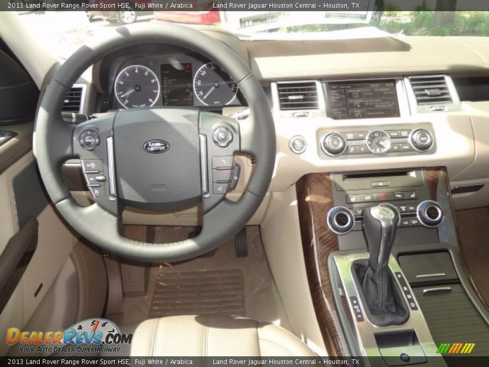 2013 Land Rover Range Rover Sport HSE Fuji White / Arabica Photo #15