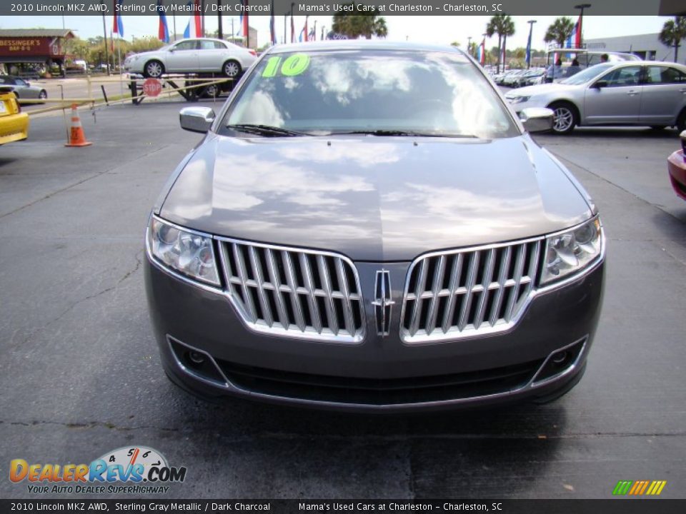 2010 Lincoln MKZ AWD Sterling Gray Metallic / Dark Charcoal Photo #3