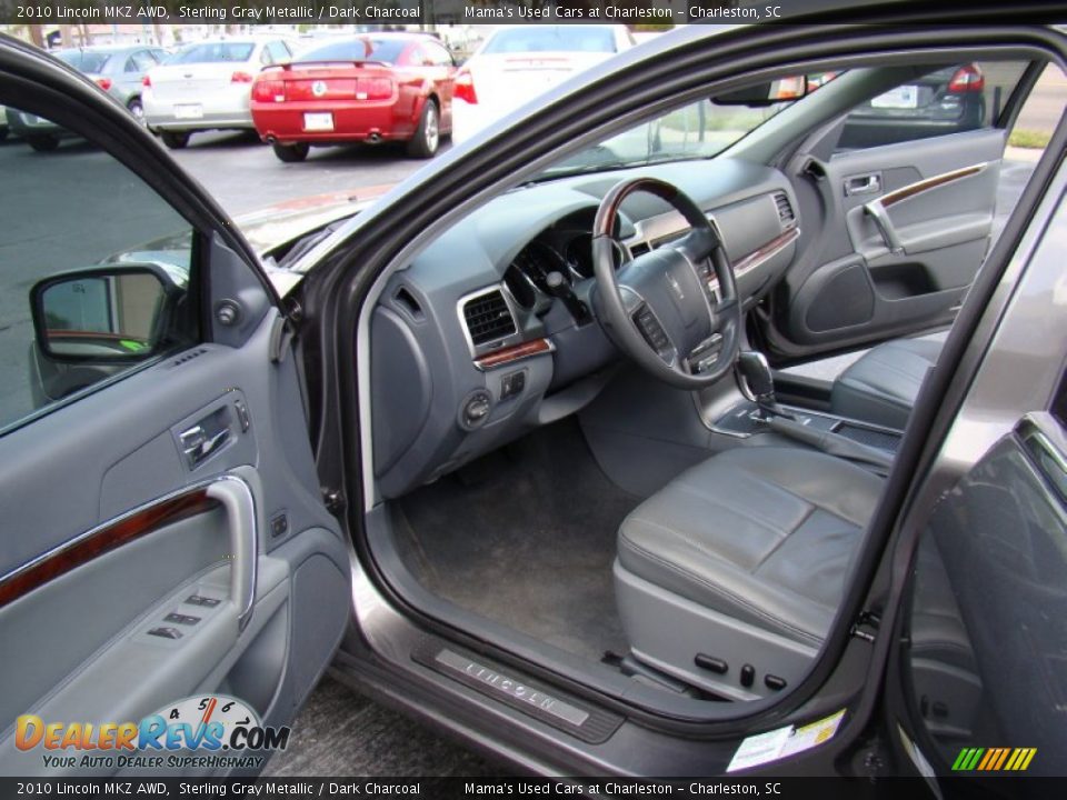 Dark Charcoal Interior - 2010 Lincoln MKZ AWD Photo #9