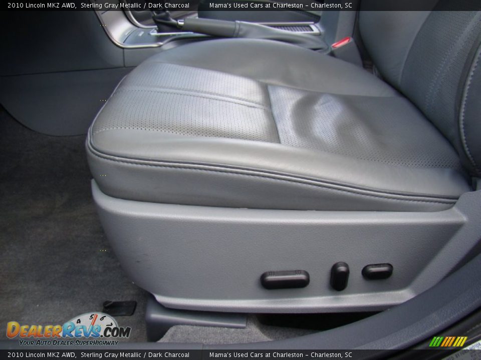 2010 Lincoln MKZ AWD Sterling Gray Metallic / Dark Charcoal Photo #10