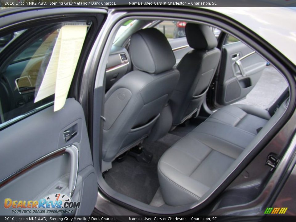 Rear Seat of 2010 Lincoln MKZ AWD Photo #11