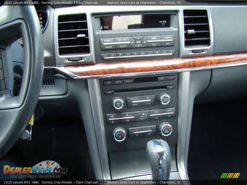 2010 Lincoln MKZ AWD Sterling Gray Metallic / Dark Charcoal Photo #17