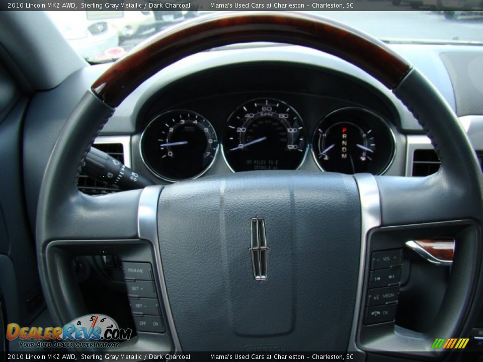2010 Lincoln MKZ AWD Steering Wheel Photo #19