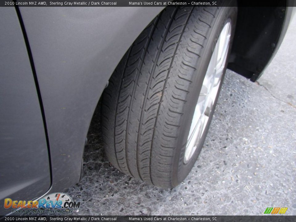 2010 Lincoln MKZ AWD Sterling Gray Metallic / Dark Charcoal Photo #25
