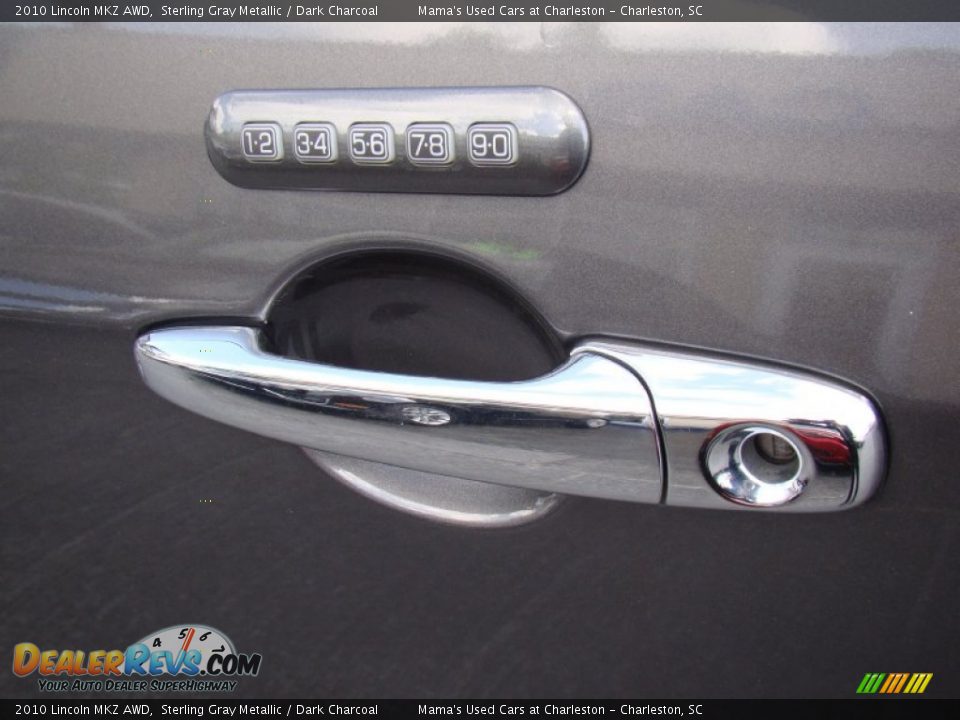 2010 Lincoln MKZ AWD Sterling Gray Metallic / Dark Charcoal Photo #30