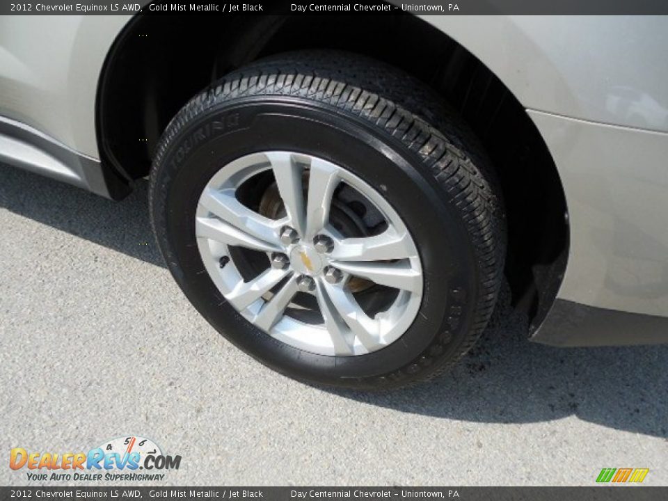 2012 Chevrolet Equinox LS AWD Gold Mist Metallic / Jet Black Photo #3
