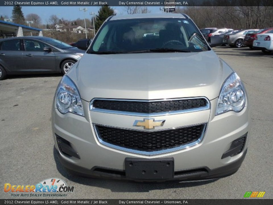 2012 Chevrolet Equinox LS AWD Gold Mist Metallic / Jet Black Photo #10