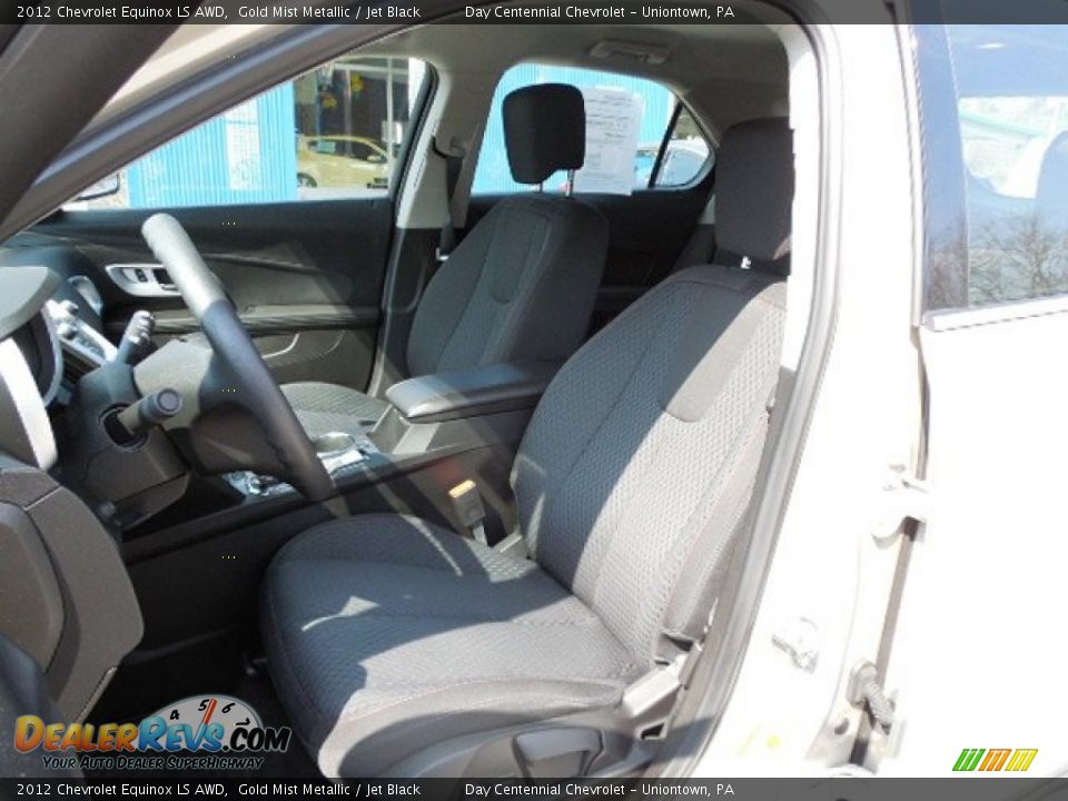 2012 Chevrolet Equinox LS AWD Gold Mist Metallic / Jet Black Photo #12
