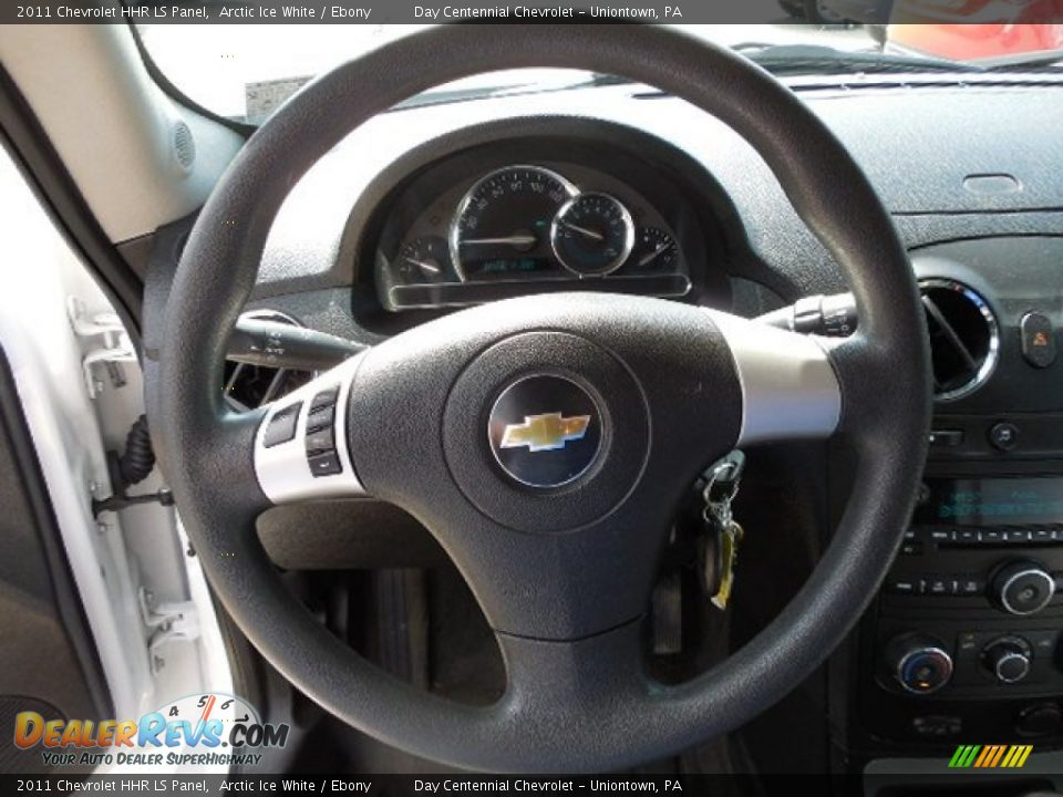 2011 Chevrolet HHR LS Panel Arctic Ice White / Ebony Photo #14