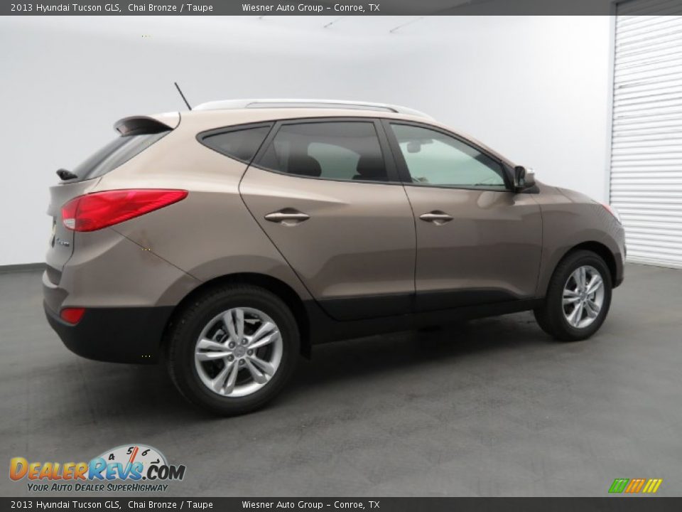 2013 Hyundai Tucson GLS Chai Bronze / Taupe Photo #2